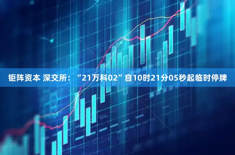 钜阵资本 深交所：“21万科02”自10时21分05秒起临时停牌